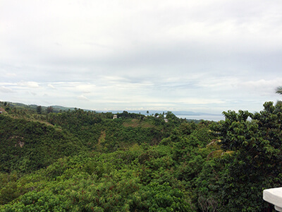 フィリピン セブ教会からの景色