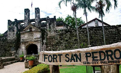 フィリピン セブサンペドロ要塞外観