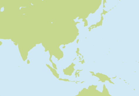 オフショア選定・日本-フィリピン周辺地図